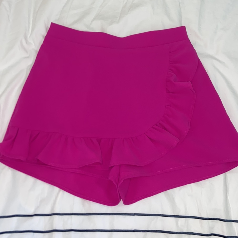 Magenta TCEC Ruffle Skort - Picture 2 of 6